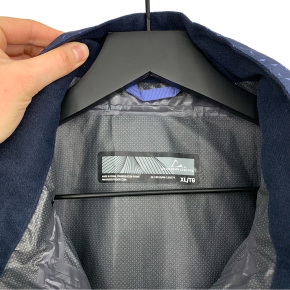 PARADOX Long Rain Jacket Periwinkle Purple XL - Picture 6 of 11